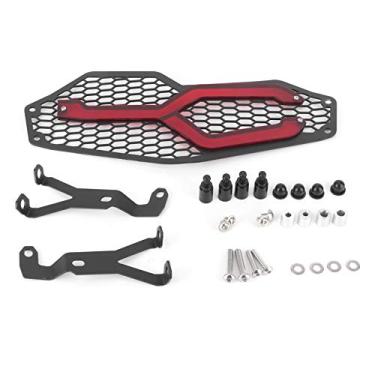 Imagem de Protetor de grade do farol da motocicleta abajur dianteiro apto para f750gs/f850gs 2018-2019 (Vermelha)
