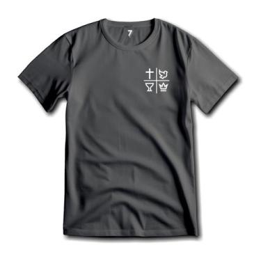 Imagem de Camiseta Igreja Quadrangular Do Brasil Algodão Premium - Sete Sete Esp