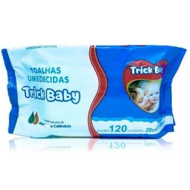 Imagem de Lenços umedecidos de 120 unidades- Trick Baby