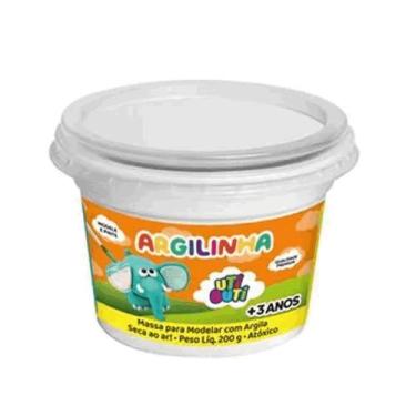 Imagem de Argilinha massa de Modelar com Argila utiguti pote 500gr 186000, 3