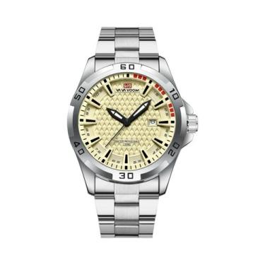 Imagem de Relógio Masculino À Prova D'Água Em Aço Inoxidável, Esportivo, Militar