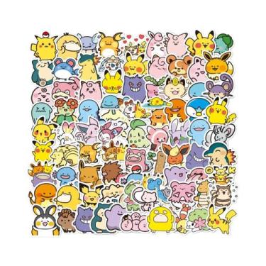 Imagem de Adesivos De Graffiti De Pokémon Em Estilo Cartoon, Impermeáveis, 50 a 