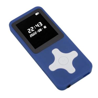 Imagem de Asixxsix Leitor de MP3, suporta até 128 GB de música, gravação, rádio FM, bateria de longa duração, Bluetooth 5.0, leitor de MP3 portátil para os formatos APE, (Com cartão de memória 64G)