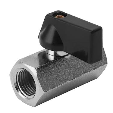 Imagem de Válvula de esfera de gás Núcleo de cobre espessado, resistente a alta pressão, interruptor de gás natural, função de corte rápido para aquecedor de água, tubulação de gás, (1/4)