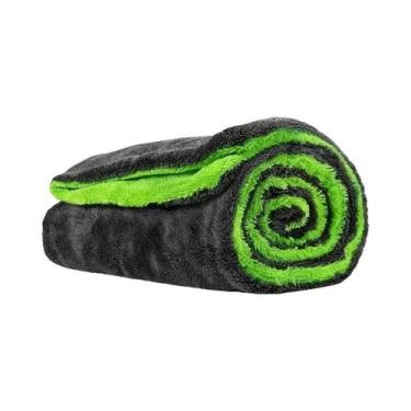 Imagem de Toalha De Secagem Automotiva Reforçada 1400GSM 60x40cm Dupla Face Supe