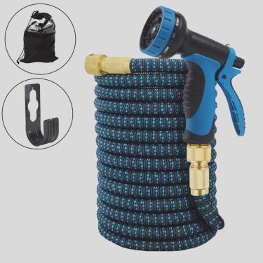 Imagem de Mangueira Mágica Retrátil/extensível 30m - 8 Tipos De Jato