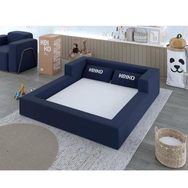 Imagem de Cama Montessoriana Casal Aconchego 100 Espuma Keiko - Keiko Colchões, 