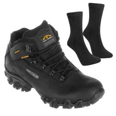 Imagem de Kit Bota Impermeável Bull Terrier Alpina Dry Femi-Feminino