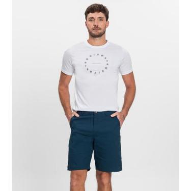 Imagem de Bermuda Masculina em Sarja Diametro Azul, 44, Azul