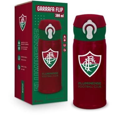Imagem de Garrafa Térmica Flip 300Ml Time Fluminense Oficial Presente - Brasfoot