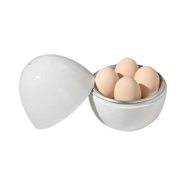 Imagem de Vaporizador Rápido Para Ovos No Micro-ondas Para Cozinhar Ovos Cozidos