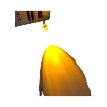 Imagem de Luzes LED Redondas De 5mm 100pcs Branco Quente Vermelho Azul Rosa Tran