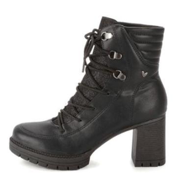 Imagem de Bota Coturno Salto Conforto Mississipi Q9161-Feminino