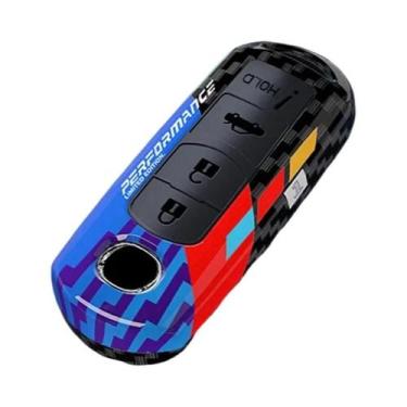 Imagem de Capa Protetora De Chave De Carro Mazda ABS, Nova E Fashion, Para 2, 3,