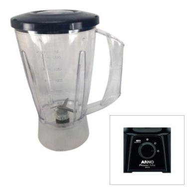 Imagem de Copo Liquidificador Arno Power Mix 550 Cristal Original Reposição Acrí