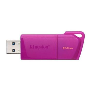 Imagem de Pendrive Kingston Data Travel Exodia 64GB KC-U2L64-7LP M / USB 3.2 - R