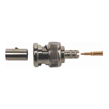 Imagem de Kit 10 Conector BNC Crimpar RG58 50R P/ Cftv Camera - SPEEDLAN