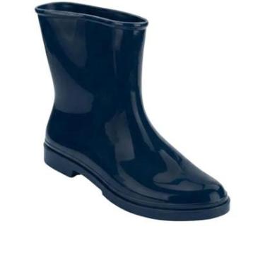 Imagem de Bota de Chuva Feminina Impermeável Grendene - Azul-Feminino
