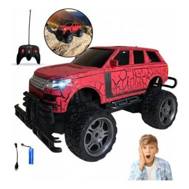 Imagem de Carrinho Controle Remoto 4x4 Big Monster Recarregável  Grande, Radical