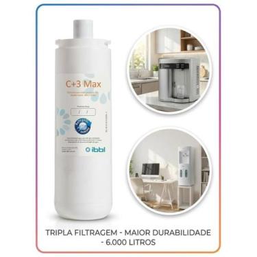 Imagem de Refil Filtro Ibbl C+3 Max Girou Trocou Purificador Fr600 Frq600 Atlant