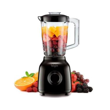 Imagem de Liquidificador Turbo MIX 65 Watts 127 Volts ELGIN, Titanium Black, 110