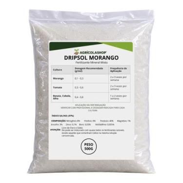 Imagem de Fertilizante Solúvel DRIPSOL MORANGO 500g - Alto Rendimento e Qualidad