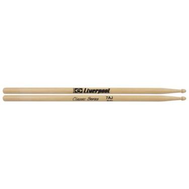 Imagem de Baqueta Liverpool Classic Series 7A Jazz Ponta de Madeira