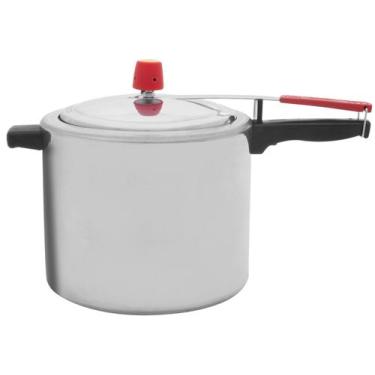 Imagem de Panela De Pressao Polida 10 Litros Aluminio Eirilar 80 Kpa, 10L, Polid