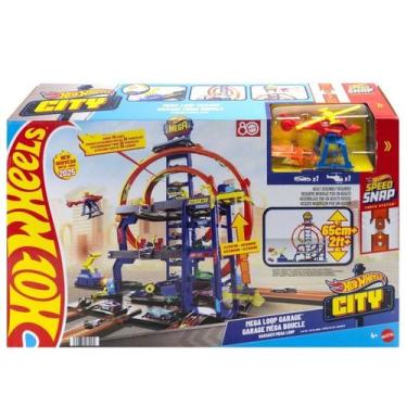 Imagem de Pista Hot Wheels - Garagem Mega Loop - MATTEL - Hotwheels