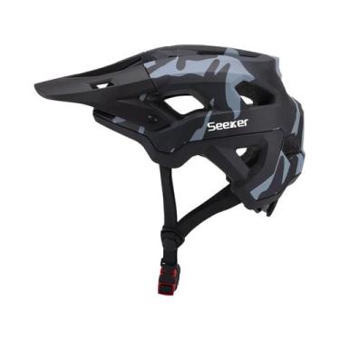 Imagem de Capacete Leve E Respirável Para Bicicleta De Montanha, Equipamento De 
