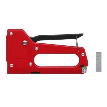 Imagem de Grampeador Tapeceiro 4-8mm Etilux Para Grampos Altura 4 6 8mm Largura 