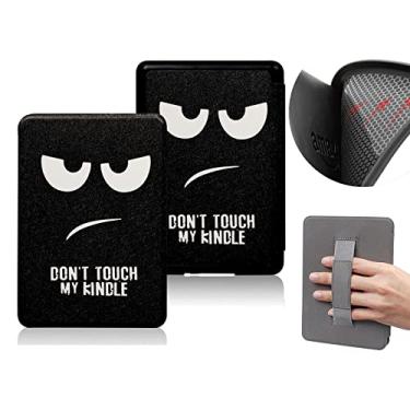 Imagem de Capa TPU de 15 polegadas para Kindle Basic com Auto Wake/Sleep e Alça de Mão - (Serve apenas para 10ª Geração 2019, Modelo J9G29R) Capa à prova d'água durável