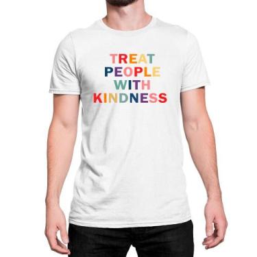 Imagem de Camiseta T-Shirt Treat People With Kindness Harry Styles Pop - Mecca
