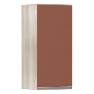 Imagem de Armário Aéreo 35cm 1 Porta Lis Legno Crema C/Gaia