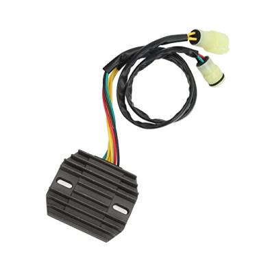 Imagem de Regulador de tensão, liga de alumínio retificador de motocicleta 12V firme para acessórios de motocicleta