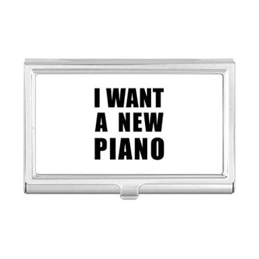 Imagem de Estojo com porta-cartões I Want A New Piano