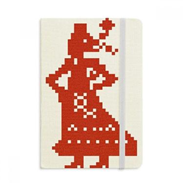 Imagem de Rússia Mosaico Feminino Cultura Country Caderno Oficial Tecido Rígido Diário Clássico