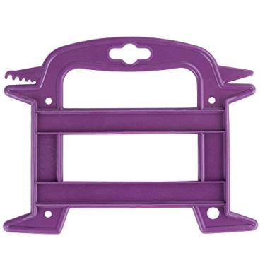 Imagem de Organizador de corda e corda West Coast Paracord Line – evita emaranhados, ganchos e nós em sua corda de paraquedas – Preto, azul, verde, roxo, vermelho ou branco – Pacotes com 1, 5, 10 ou 20, Roxa, 10 Pack