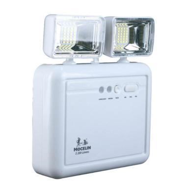 Imagem de Luminária de Emergência Mocelin 2200 Lúmens