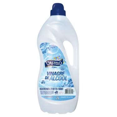 Imagem de Vinagre de Álcool 6% para Limpeza - Castelo - 2lts