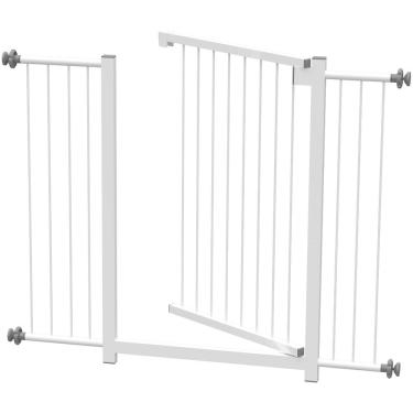 Imagem de Grade Portão Pet Bebê Divisor Ambiente 95 Cm Branco