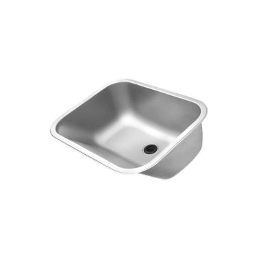 Imagem de Tanque Docol Monobloco 01704604 55X45 Inox Polido