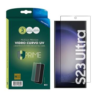 Imagem de Pel�cula HPrime Vidro Curvo UV Para Samsung Galaxy S23 Ultra 6.8