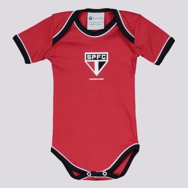 Imagem de Body São Paulo Oficial Vermelho - Torcida Baby