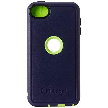 Imagem de OTTERBOX DEFENDER SERIES Capa para Apple iPod Touch (compatível com 5ª/6ª/7ª geração) - Embalagem de varejo - PUNK (verde brilhante/azul almirante)