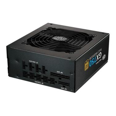 Imagem de Fonte Cooler Master Gx750 Full Modular 80 Plus Gold 750w, Preto - Mpe-7501-afaag-w1