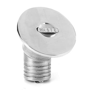 Imagem de Acouto Porta de injeção de combustível de água marítima 38 mm de aço inoxidável porta de injeção direta para iate barco de pesca RV lancha