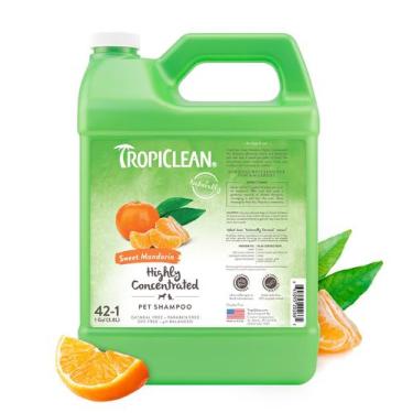 Imagem de Shampoo Tropiclean Sweet Mandarin High Concentrate 3,78 L Para Animais