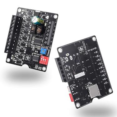 Imagem de 1 Módulo de reprodução de voz de 60 W com suporte para cartão TF (máximo de 32 GB), módulo de som PEMENOL DC 9-24 V, reprodutor de música, dispositivo de transmissão de voz, suporta alarme sonoro e