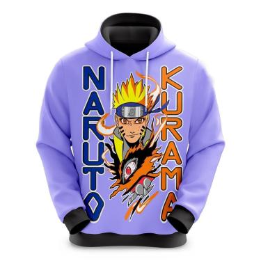 Imagem de Blusa Moletom Sublimação Blusão Full Print com Capuz Anime Novidade-Unissex